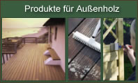 Produkte für Außenholz